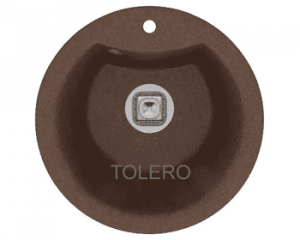 Мойка Tolero-R-108E коричневая