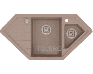 Мойка Tolero-R-114 темно-бежевый