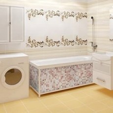Экран под ванну из пластиковых панелей