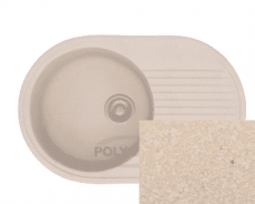 мойка Polygran F-16 цвет хлопок 331