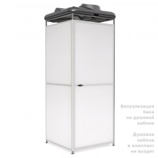 Бак для душа с подогревом Роса с кабиной