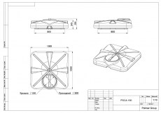Бак для душа с подогревом Роса 160 схема