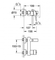 Grohe Concetto 32211001 схема