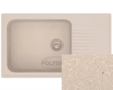 Polygran F19 каменная мойка цвет хлопок