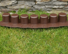 Палисада Prosperplast R222 IPAL7 4.05м (коричневый) 