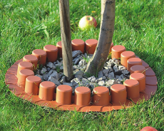 Палисада Prosperplast R624 IPAL7 4.05м (терракот)