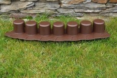Палисада Prosperplast R222 IPAL7 4.05м brown