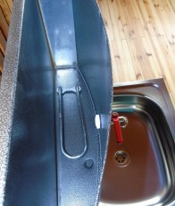 Умывальник Акватэкс Серебро с подогревом и мойкой нержавейка