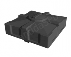 Душевой бак на дачу Атлантида 200 с подогревом