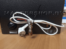 Водонагреватель для дачи и дома с душем, цвет бронза