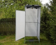 Летний душ Нептун + Росток и поликарбонат