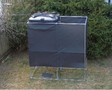 Летний душ Нептун с бак Росток и тамбуром