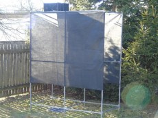 Летний душ Нептун с эвбо 55 и раздевалкой