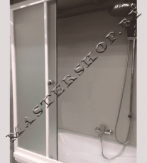 Душевая штора Метакам Купе матовое стекло