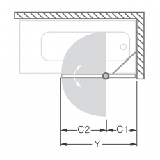 Душевая шторка Roltehnik TV2 схема