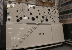 Экран для ванной комнаты Купе Белый