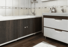 Экран для ванной комнаты Купе Венге