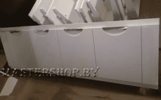 Экран под ванну МДФ цвет белый