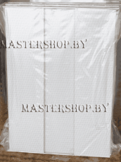 Экран дверка в туалет белый ромб