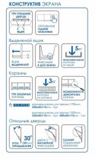 Экран под ванну Метакам характеристики