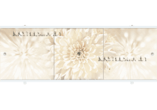 экран под ванную премиум нежный цветок