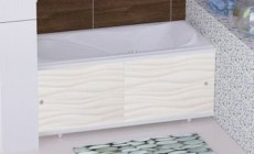 Экран под ванну песочный