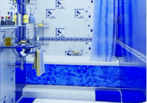 Классический экран под ванну белорусского производителя на фото