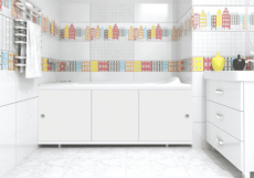 Экран под ванну Монолит М белый