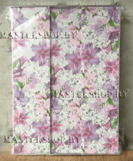 Экран дверка в туалет королевская лилия