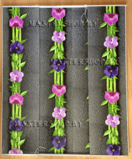 Экран дверка в туалет Черная орхидея