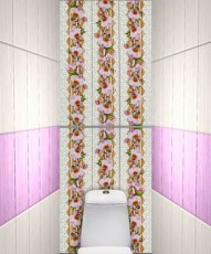 Экран дверка в туалет Сеньора орхидея