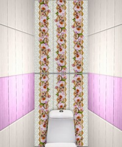 Экран дверка в туалет Сеньора орхидея