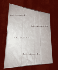 Цвет серебряный иней экран дверка