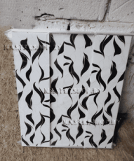 Экран дверка в туалет Зебра