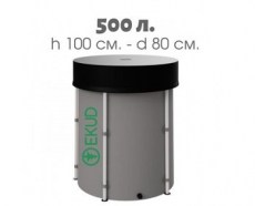 Емкость для воды на 500 литров, высота 100 см