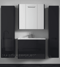 Мебель для ванной комнаты Флорена черный
