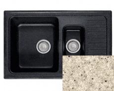 Мойка Fosto KM 77 49 цвет бискотти