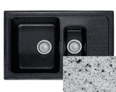 Мойка Fosto KM 77 49 цвет олово