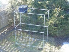 Каркас душ Нептун с эвбо 55 и раздевалкой