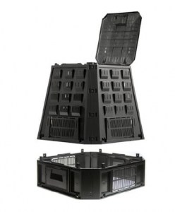 Компостер на дачу Prosperplast Evogreen 630л (чёрный)