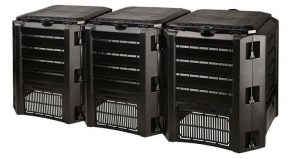 компостер Prosperplast Compogreen 1200л чёрный 