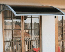 Козырек над крыльцом Silver Wing