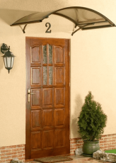 Козырек над крыльцом Silver Wing 120x160