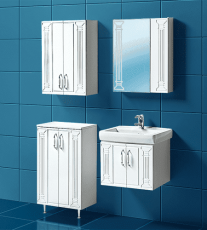 Акваль Марта 55 с подвесной распашной тумбой