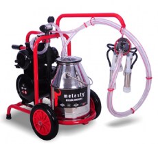 Доильный аппарат Melasty TК-1 PS с ресивером (сухого типа, силикон, Турция)