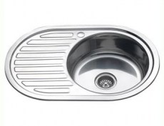 Мойка из нержавеющей стали правая 770х500