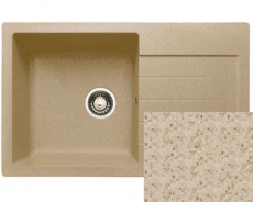 Мойка Granicom G018 кремовый