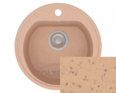Мойка Polygran-f-05 бежевый