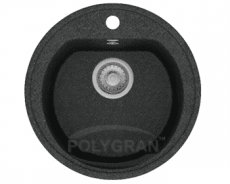 мойка polygran f-05-16 черный