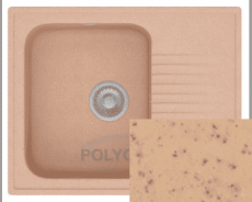 Мойка Polygran-F-07 бежевый